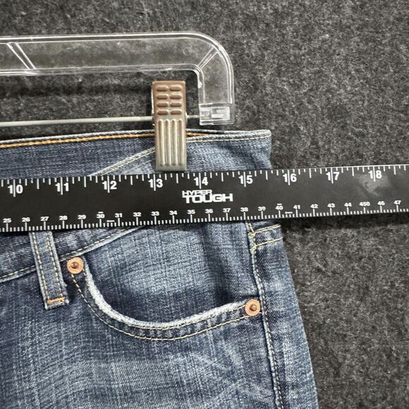 7 For All Mankind Jeans Womens 28 Blue Bootcut Jerome Dahan Made USA Denim - Picture 4 of 12